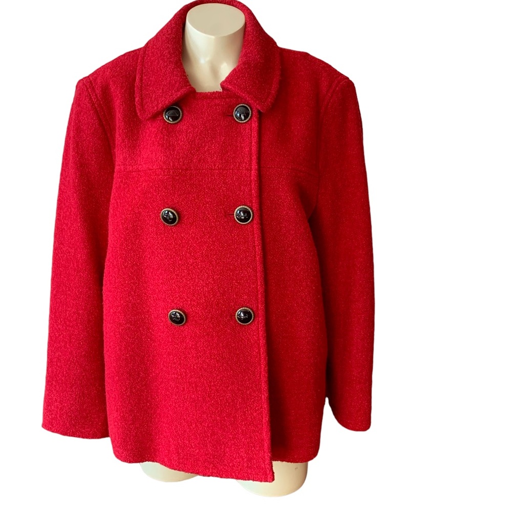 NWOT COACH 1941 Collection Wool Jacket with Signature Coach Lining Size Medium